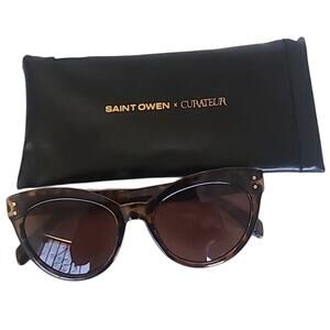 Saint Owen x Curateur Tortoise Sunglasses, NWT